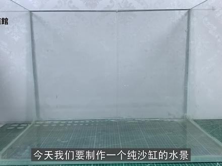 用河里捡的溪流石和河沙制作一个低成本水草缸