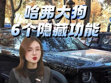 哈弗大狗6个连销售都不主动说的隐藏功能,你知道几个?#哈弗 #哈弗h6 #长城汽车 #国产车