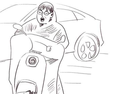 文明开车,安全第一#画一个故事#交通#社会百态