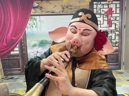 看样子八戒又有心事了!听完了别忘了双击.#乐器演奏 #别知己