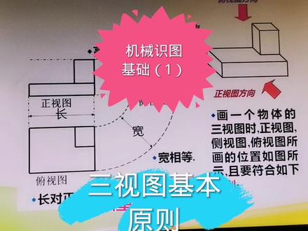 机械识图入门基础 #识图 #机械制造 #机械加工