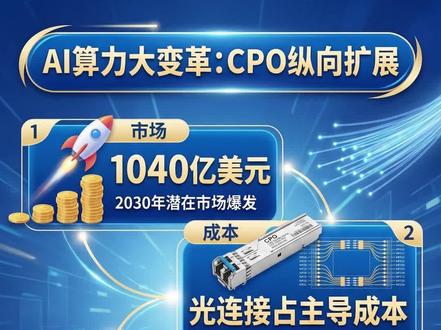 1040 亿新风口!野村证券揭秘:当“光进铜退”不可逆,谁能拿到 2030 算力工厂入场券?#ai #算力 #gtc #cpo #股市