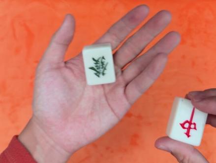 揭秘公园大爷麻将绝活 #魔术