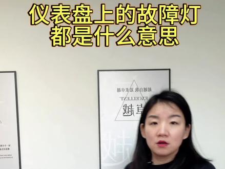 仪表盘上的故障灯都是什么#长春 #汽车知识科普 #汽车 #汽车安全知识