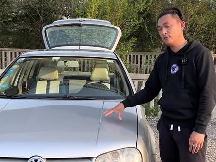 五千块捡漏的自动档MK4第四代高尔夫,看看我们二手车人的整备,是如何花小钱办大事的!#南京二手车 #mk4高尔夫