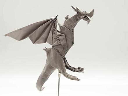 霸气的飞龙折纸,保姆级教学视频(第一部分) #折纸 #折纸飞机 #折纸教程 #创意 #diy