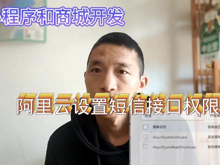 阿里云短信接口配置指南,小程序电商开发 #短信接口 #阿里云 #小程序开发 #未来之窗走全球 #东方仙盟