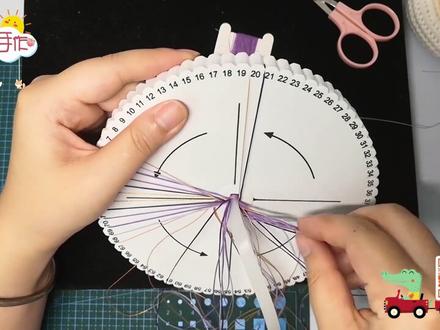 龙鳞手绳编织教程 #编绳教程