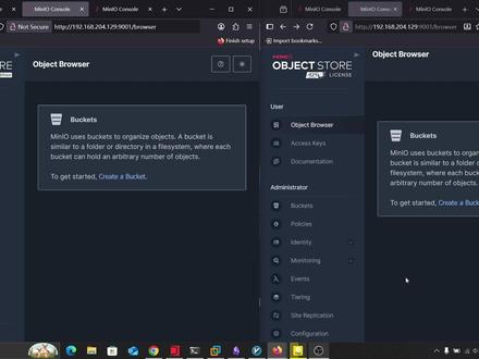 记一次minio阉割版本与功能齐全的版本 2025年开始的minio版本是阉割版本,之前的版本都是功能齐全的。为了跟进老师的视频教学,用minio齐全的版本。因为现在minio的官网主推他的新产品AIstor,开始走商业模式,阉割掉了很多版本,所以下载链接aistor改为server去下载传统的版本。很高兴,自己能够动手解决这个问题,找到自己想要的东西。经过这件事情,同时也告诉我技术更新迭代很快,可能学了minio的使用,以后工作也用不到,所以告诉自己要注重产品业务的实践落地。关注产品是怎么实现的,可能背后用的技术不一样。加油,现在基础设施环境我都搭建好了,开始实践尚硅谷的尚庭公寓项目。#Java #java程序员 #尚硅谷java #黑马程序员 @DOU+小助手 @DOU+上热门