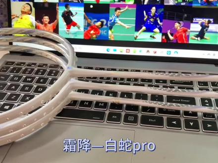 (十六)霜降——白蛇pro(镭射蛇纹涂装)
重量规格3u 4u
木柄规格 g5
霜降白蛇pro是一把暴力进攻型球拍
中杆硬度较硬平衡点高需要一定发力技巧
有基础有水平推荐入手3u
业余进阶水平推荐入手4u
#羽毛球 #因为热爱所以坚持 #霜降白蛇pro #羽毛球拍
