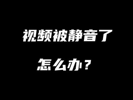 视频被静音怎么办?桃子教你一招解决!#剪映教学 #原创作品 #干货分享