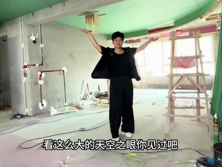 一眼心动的吊顶造型-天使之眼#真实装修现场 #家装装修 #单县