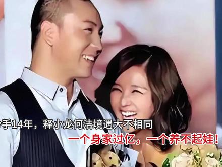 分手14年,释小龙何洁境遇大不相同,一个身家过亿,一个养不起 分手14年,释小龙何洁境遇大不相同,一个身家过亿,一个养不起娃#买不买求支招
