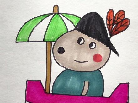 小猪佩奇简笔画 #简笔画 #启蒙早教 #儿童动画 #内容启发搜索 #画画