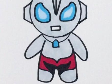 奥特曼又来了,快和你的朋友一起画吧,简单又可爱哦,学不会你打自己……#简笔画 #儿童简笔画 儿童美术#奥特曼简笔画#捷德奥特曼#奥特曼简单画法#零基础学绘画#卡通