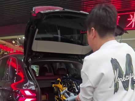 能放进后备箱的折叠自行车 米特小布折叠车