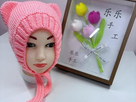 小熊帽教程六#手工编织