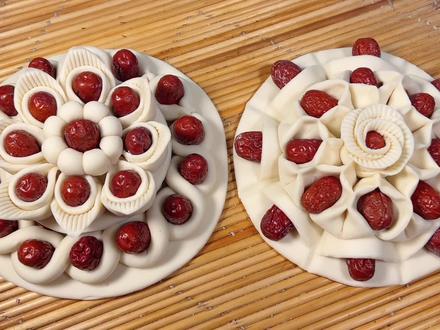 过年农村这样蒸枣花糕,满满的红枣,好看喜庆,步骤详细易上手 #美食教程 #枣花糕 #蒸年馍 #花样面食 #年夜饭