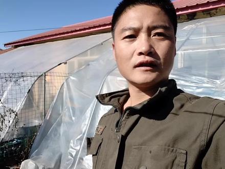 今天盖了个简易的阳光 房为了冬天前取暖用的 还可以吧