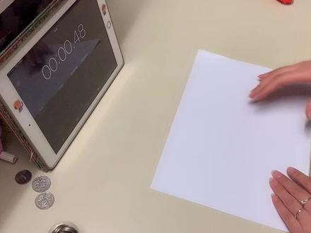 一张A4纸的桥#手工diy 亲子作业