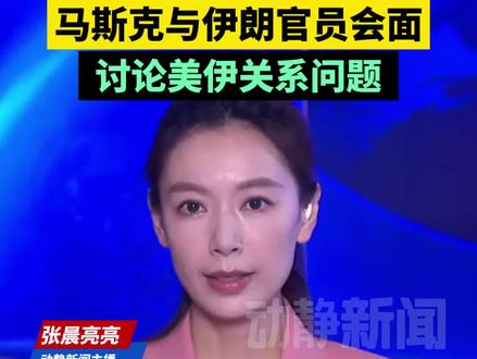 履新?马斯克与伊朗官员会面,讨论美伊关系问题