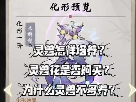 #一念逍遥 #一念逍遥攻略 灵兽培养意义大吗?为何不多养灵兽?
