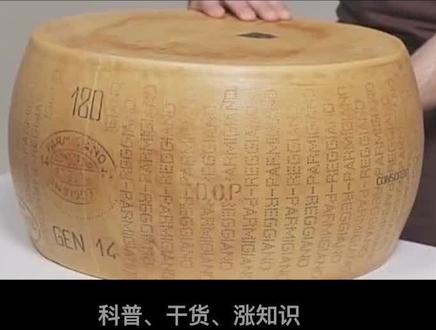 帕玛森干酪,越有年份越贵,发霉更珍贵。#造物工厂 #造物百科 #纪录片 #科普 #美食