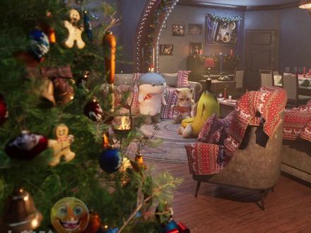 吃饱了才有力气睡觉 #萨卡班甲鱼 #香蕉猫 #娃娃丢 #吃饱就睡 #圣诞