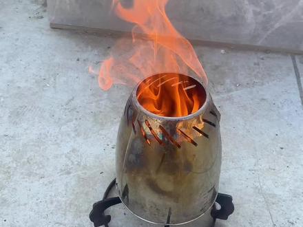 挑战不花一分钱的气化炉#气化炉 #气化炉内胆 #气化炉芯 #气化炉内胆配件 #气化炉工作原理