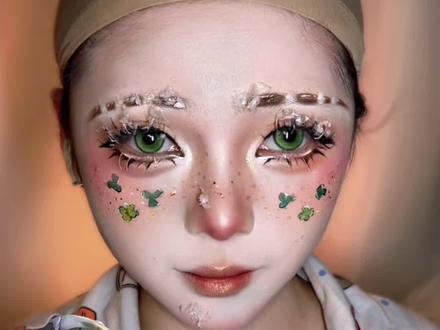 园丁溯洄cos妆教。#cos眼妆 #妆面记录 #园丁溯洄 #第五人格