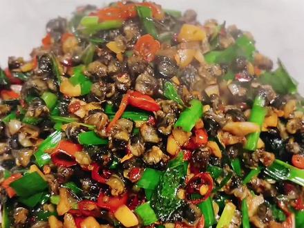 小炒螺蛳肉,下饭神器#家常菜教程 #创作者中心 #创作灵感 #美食