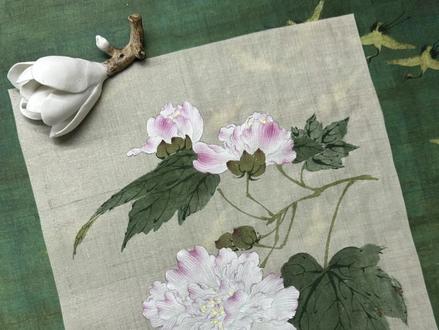 木末芙蓉花,山中发红萼 #国风古韵 #东方美学 #国画