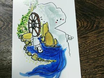 泉州十八景,我在泉州,你在哪?#手绘 #想画就画 #随手画 #画画 #泉州十八景 #风景 #漫画