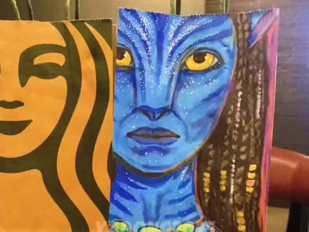 沉浸式画阿凡达女主奈蒂莉!
#真实生活分享计划 #阿凡达3 #画画 #星巴克 #真实生活分享官