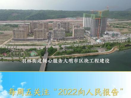 羽林街道倾心服务大明市区块工程建设