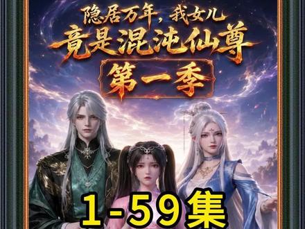 《隐居万年,我女儿竟是混沌仙尊》1-59集完整版 #混剪 #隐居万年我女儿竟是混沌仙尊后续
