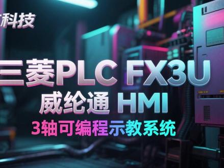 19.三菱FX3U+威纶通(可编程示教程序)