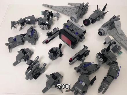 乐高moc三体泰坦监控人,完整拼装过程!#乐高moc #拼装 #积木 #乐高搭建 #模型玩具 #乐高积木搭建