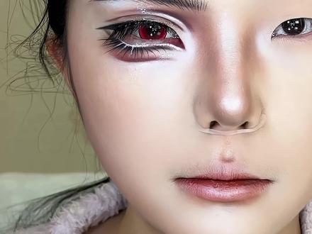 印飞星cos眼妆教程跟练!#印飞星 #妆教 #cos妆教 #眼妆教程 #妆容教程