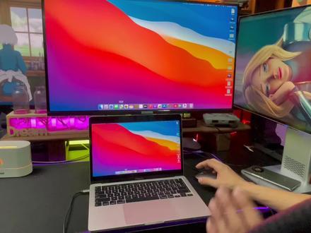 Macbook外接显示器怎么设置刷新率?我来教你#高刷显示器 #电竞显示器 #显示器 #4k显示器 @DOU+上热门 @DOU+小助手