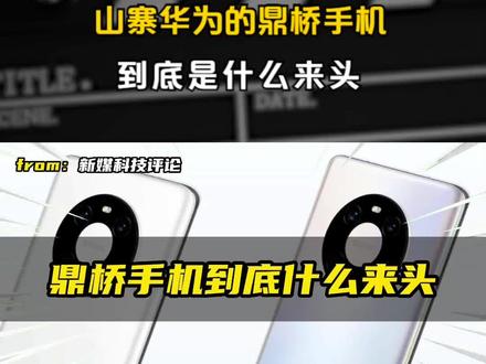 “山寨”华为还卖高价的鼎桥手机,到底是什么来头?