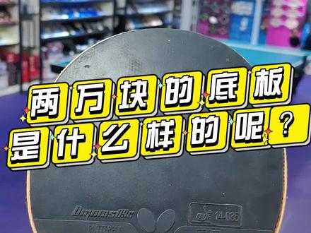 两万块的底板不知道拿去打球,香不香?#乒乓球拍搭配 #乒乓球 #快乐乒乓球🏓