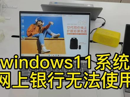 windows11系统网上银行无法使用设置教程#霸州戴尔电脑专卖店 #电脑知识