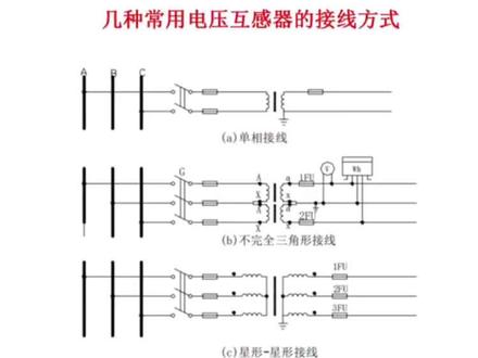 电压互感器接线方式#电工知识 #电工 #零基础学电工