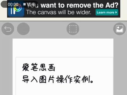 #爱笔思画 #教程 导入图片的操作实例。