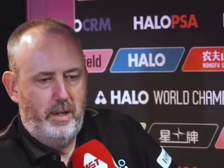 马叔谈今年世锦赛上自己最大的对手!认为赵心童是最具竞争力的球员,有望打破克鲁斯堡魔咒#斯诺克 #斯诺克世锦赛 #赵心童 #马克威廉姆斯 #台球