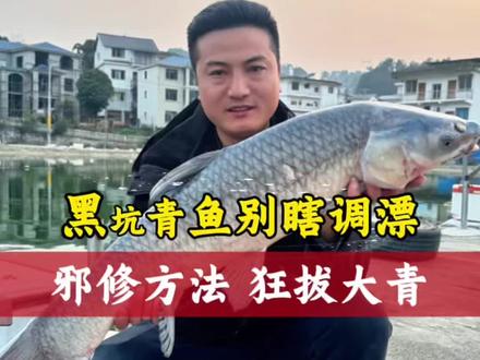 黑坑青鱼调漂别瞎试?邪修调漂方法狂拉大青!珠珠、颗粒、螺丝都适配!#真实生活分享计划 #原来钓鱼才是抖音运动顶流 #青鱼 #令狐师兄钓鱼 #青鱼大师巨物二代 @超威superb #超自然守护驱蚊超威的
