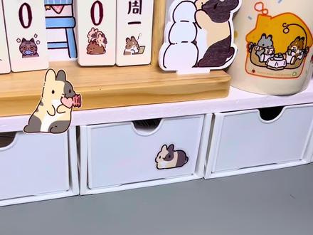 自制小兔子打卡神器
#手工diy #手工教程#打卡手工