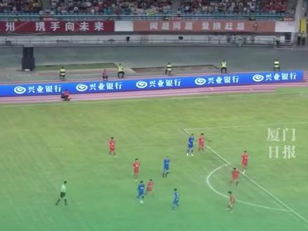 闽超第二轮,福州队客场1:0战胜泉州队