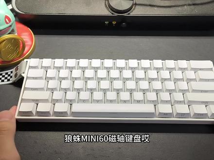 狼蛛MINI60 he #狼蛛 #磁轴键盘